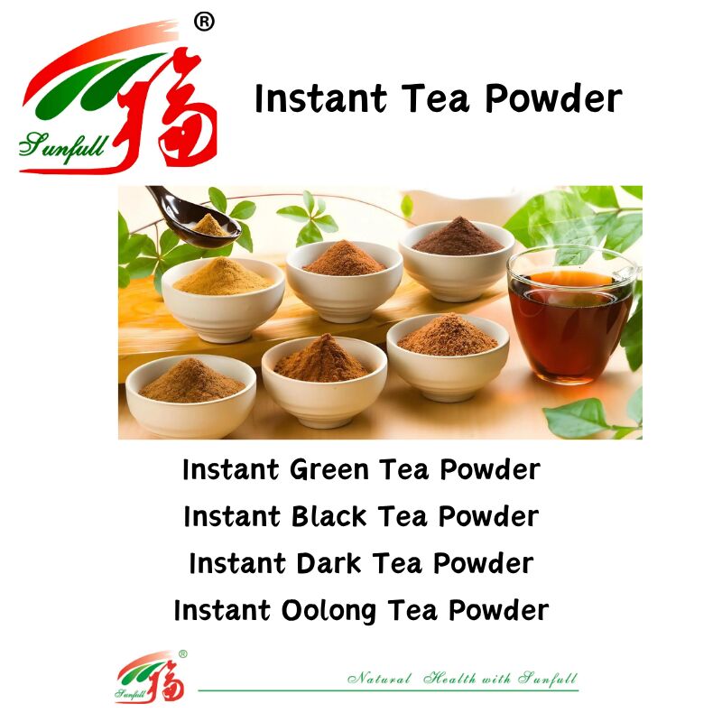 Miglior prezzo Buona solubilità Esemplare gratuito Polvere di tè solubile a freddo per bevande Instant Tea verde/Tea nero/Tea scuro/Tea oolong/Tea nero in polvere