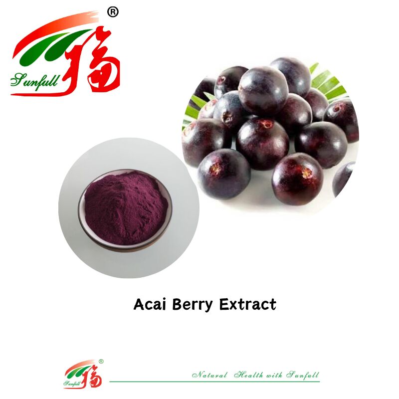 La fabbrica Hunan Sunfull fornisce antiossidanti naturali di alta qualità antociani 1%-25% estratto di mirtillo/sambuco/bacca di acai/ribes nero/mirtillo