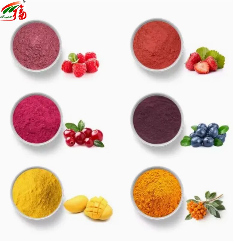 Frutta Ingredienti Salute Alimenti di alta qualità buon sapore e solubilità in acqua Bevande Polvere liofilizzata Polvere di frutta diversa
