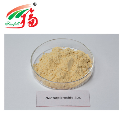 Grande estratto Leaved naturale CAS 20831-76-9 della genziana di 80% Gentiopicroside