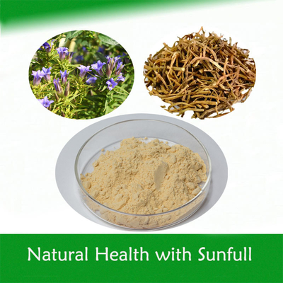 N. CAS 20831-76-9 Estratto di radice di gentiano Gentiopicroside 50%-98% per cosmetici Ingrediente