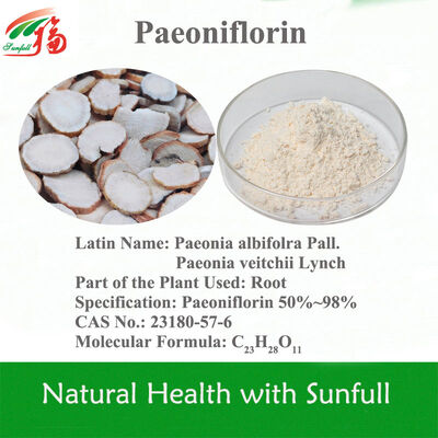 Estratto di Paeoniae Radix Alba 90% Paeoniflorin per CAS antinvecchiamento 23180-57-6